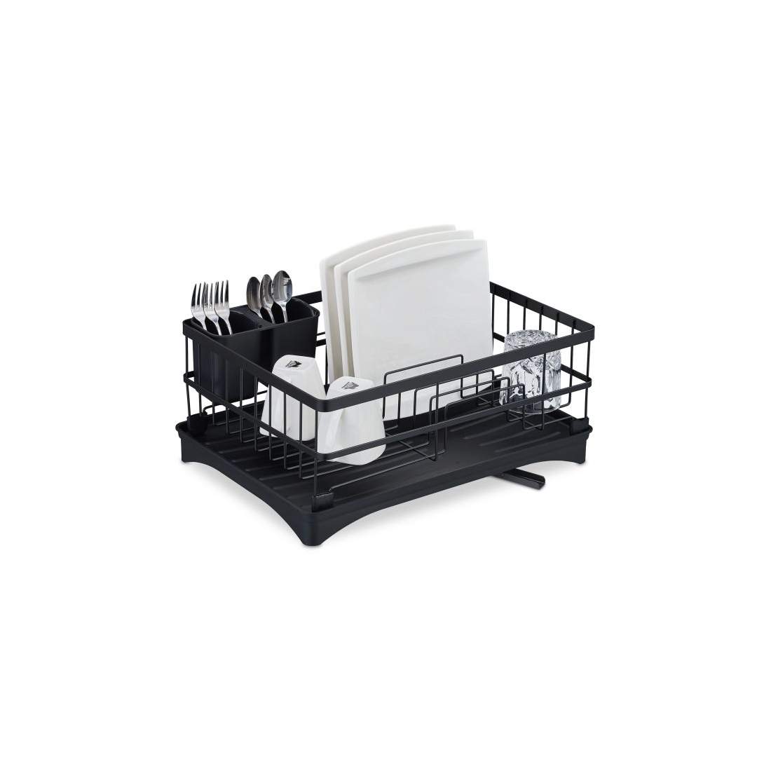 Avloppsstativ med automatisk avtappning | Hem & Hobby - Hem & Hushåll - Rengöring & Städning - Diskställ | Pryloteket