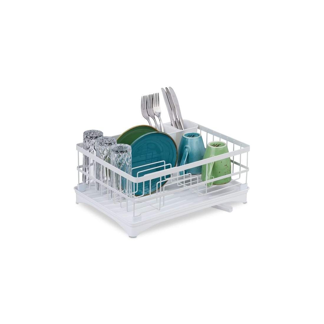 Avloppsstativ med automatisk avtappning | Hem & Hobby - Hem & Hushåll - Rengöring & Städning - Diskställ | Pryloteket