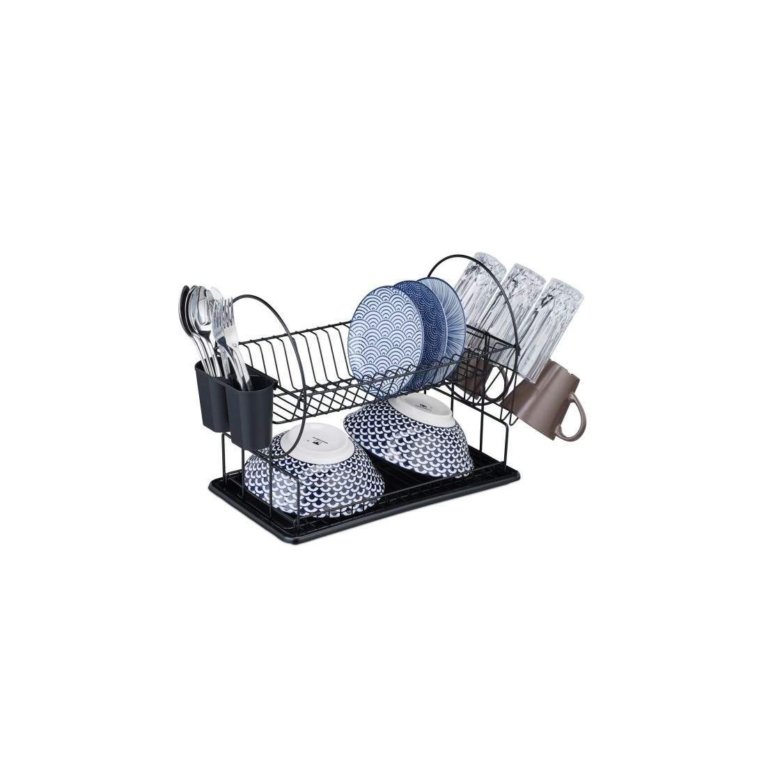 Dräneringsställ 2 nivåer | Hem & Hobby - Hem & Hushåll - Rengöring & Städning - Diskställ | Pryloteket