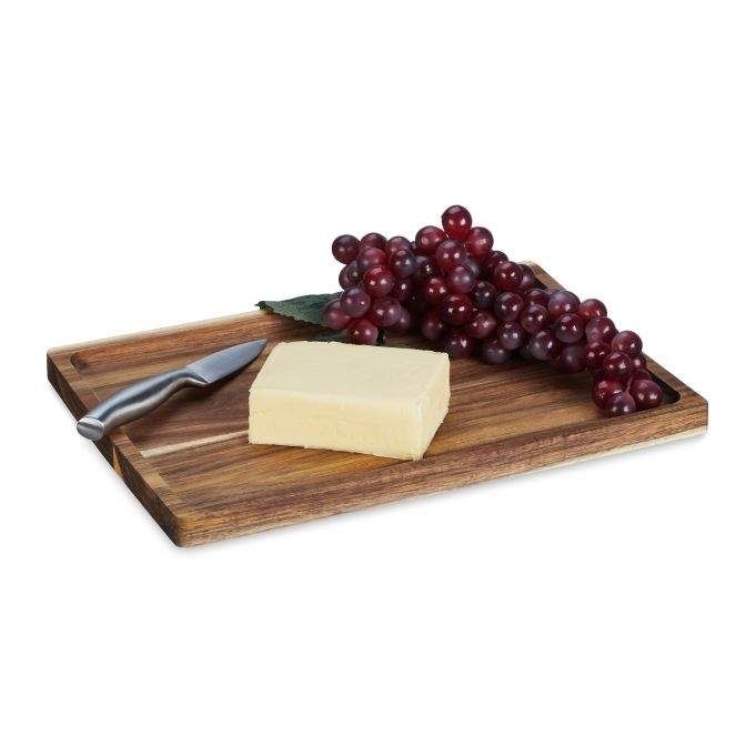 Skærebræt i akacietræ