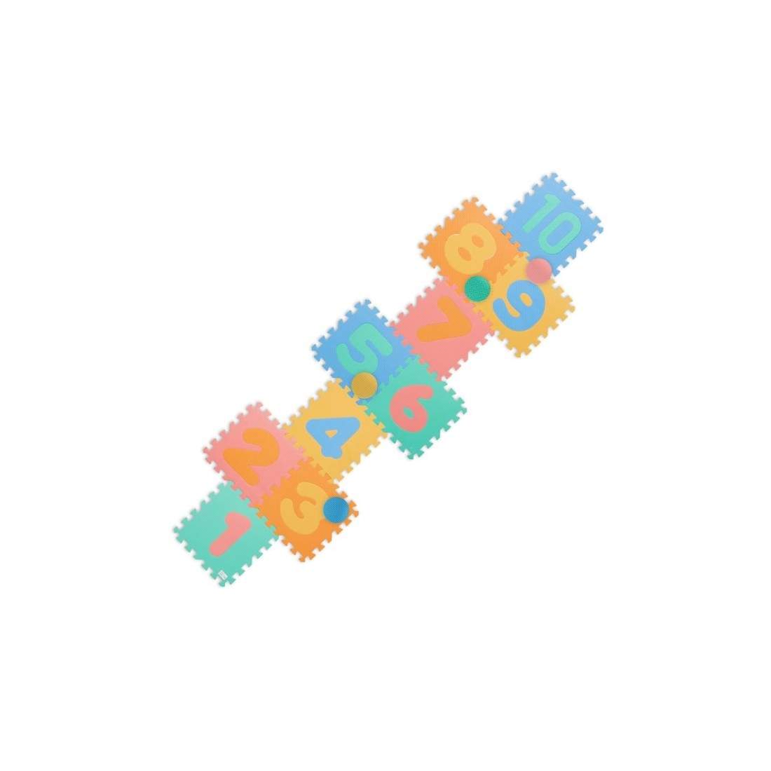 Puslespilsmåtte med tal