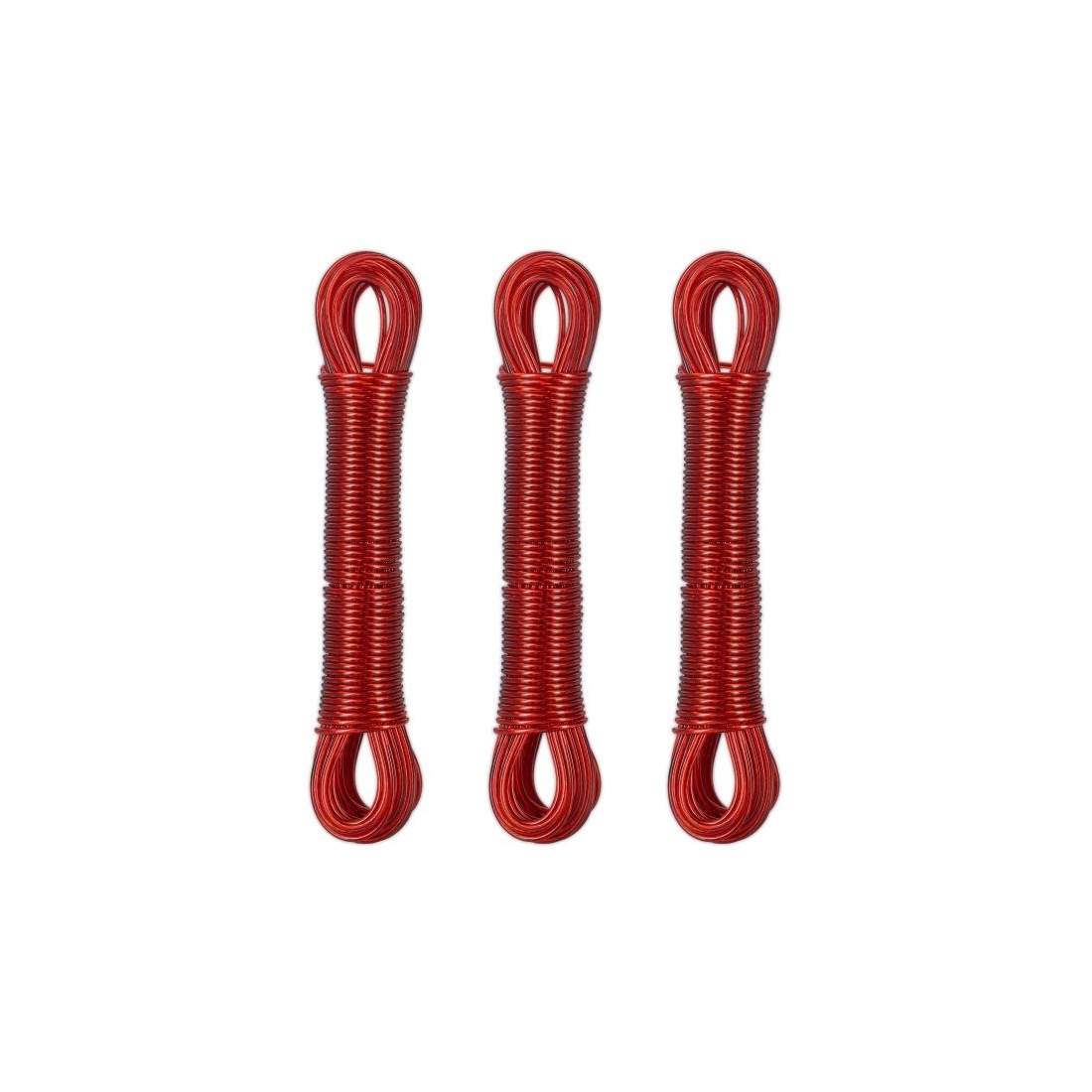 Klädhängare med ståltråd 3 x 20 m | Hem & Hobby - Hem & Hushåll - Balkong | Pryloteket