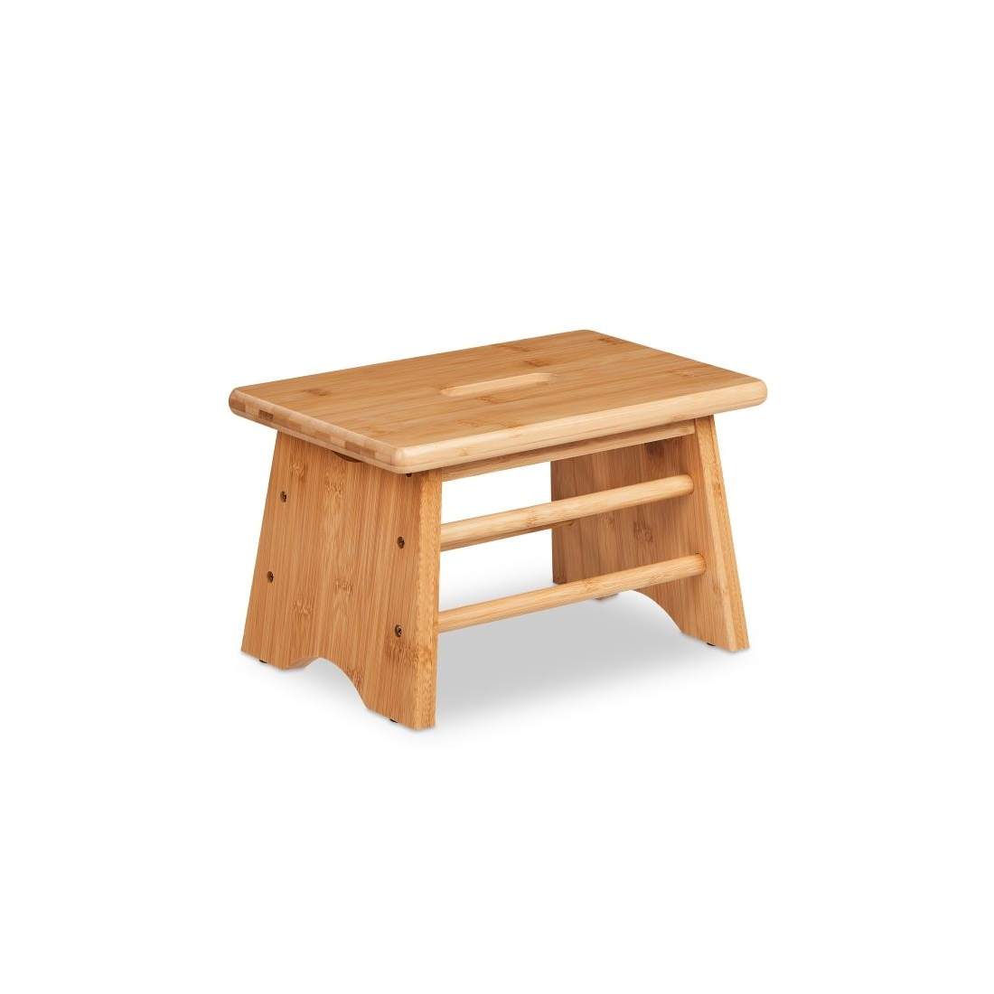 Bambu fotpall med handtag | Hem & Hobby - Hem & Hushåll - Badrum | Pryloteket