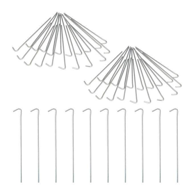 Sæt med 50 teltpløkker