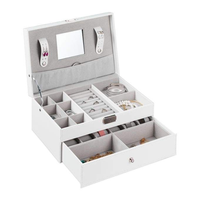 Smykkeopbevaring med skuffe