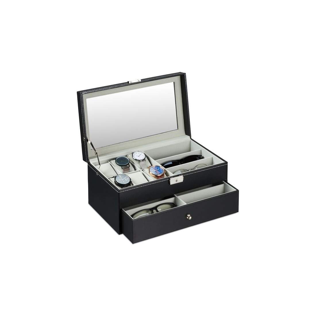 Smyckesförvaring med låda | Mode & Accessoarer - Smycken, Smyckesset & Tillbehör - Smyckeskrin | Pryloteket