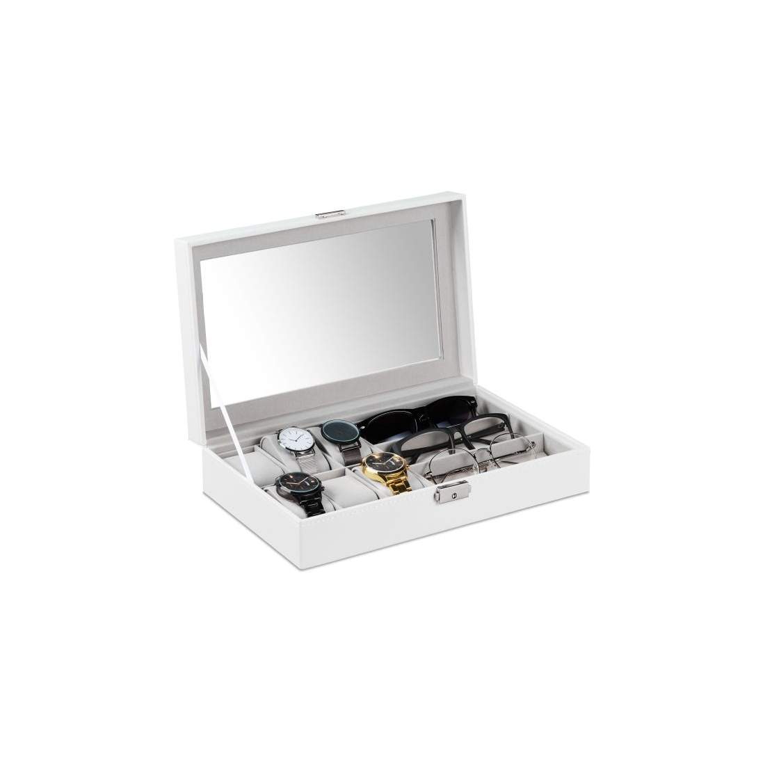 Smyckeförvaring för klockor & glasögon | Mode & Accessoarer - Smycken, Smyckesset & Tillbehör - Smyckeskrin | Pryloteket