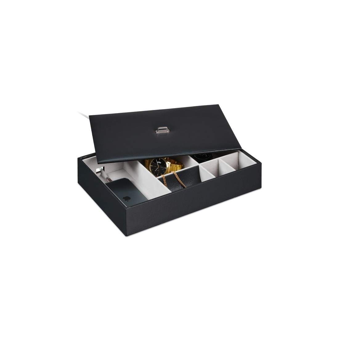 Smyckesförvaring med lock | Mode & Accessoarer - Smycken, Smyckesset & Tillbehör - Smyckeskrin | Pryloteket