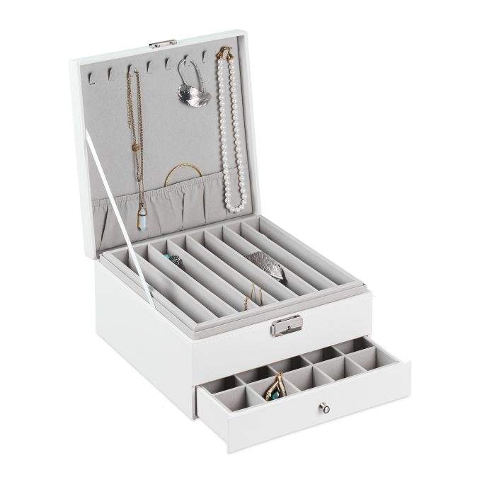 Smykkeopbevaring med 3 niveauer