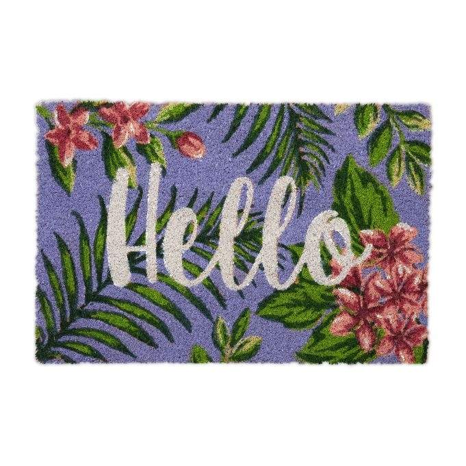 Dørmåtte i kokos Hello