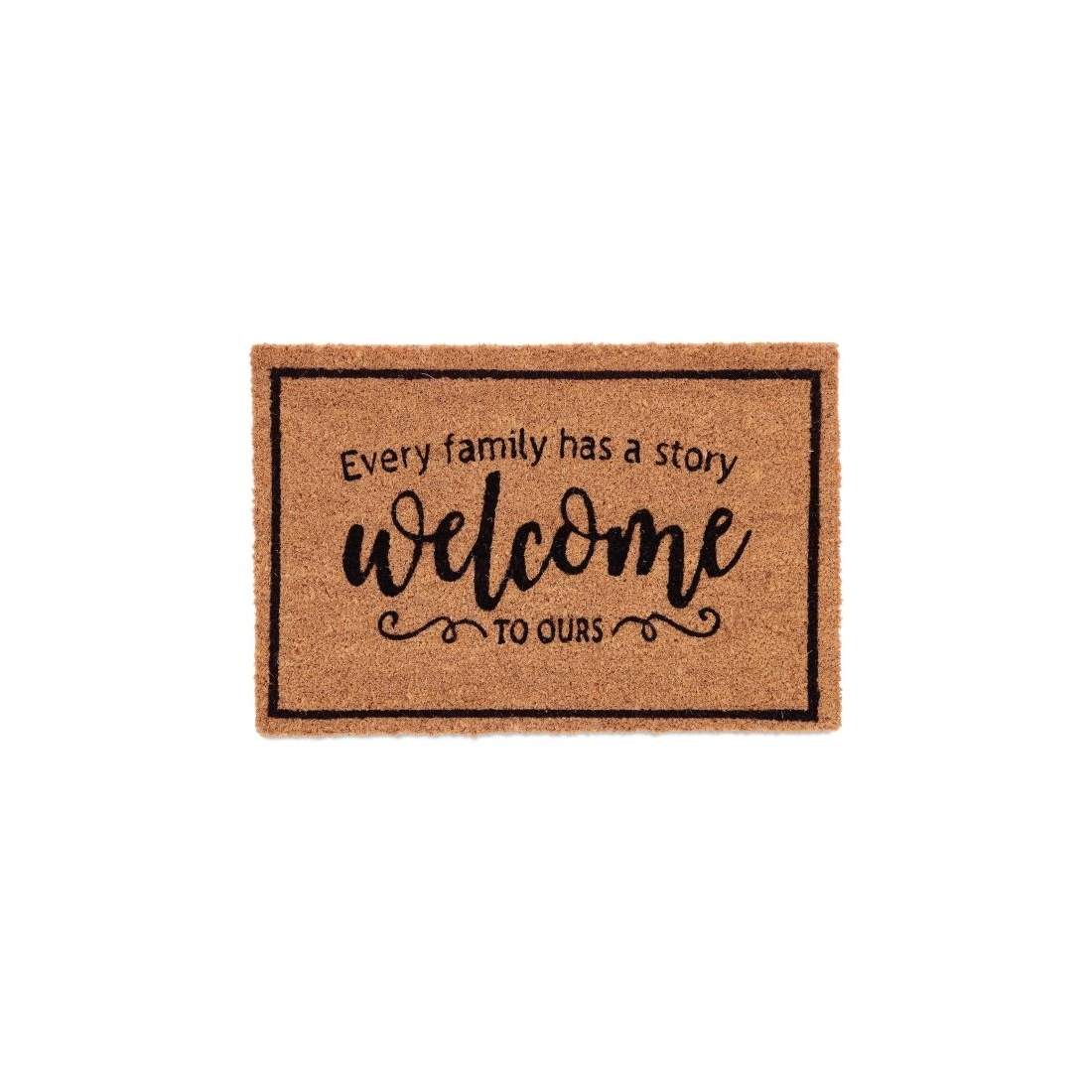 Kokos dörrmatta Välkommen | Hem & Hobby - Hem & Hushåll - Inredning & Dekoration - Dörrmattor | Pryloteket