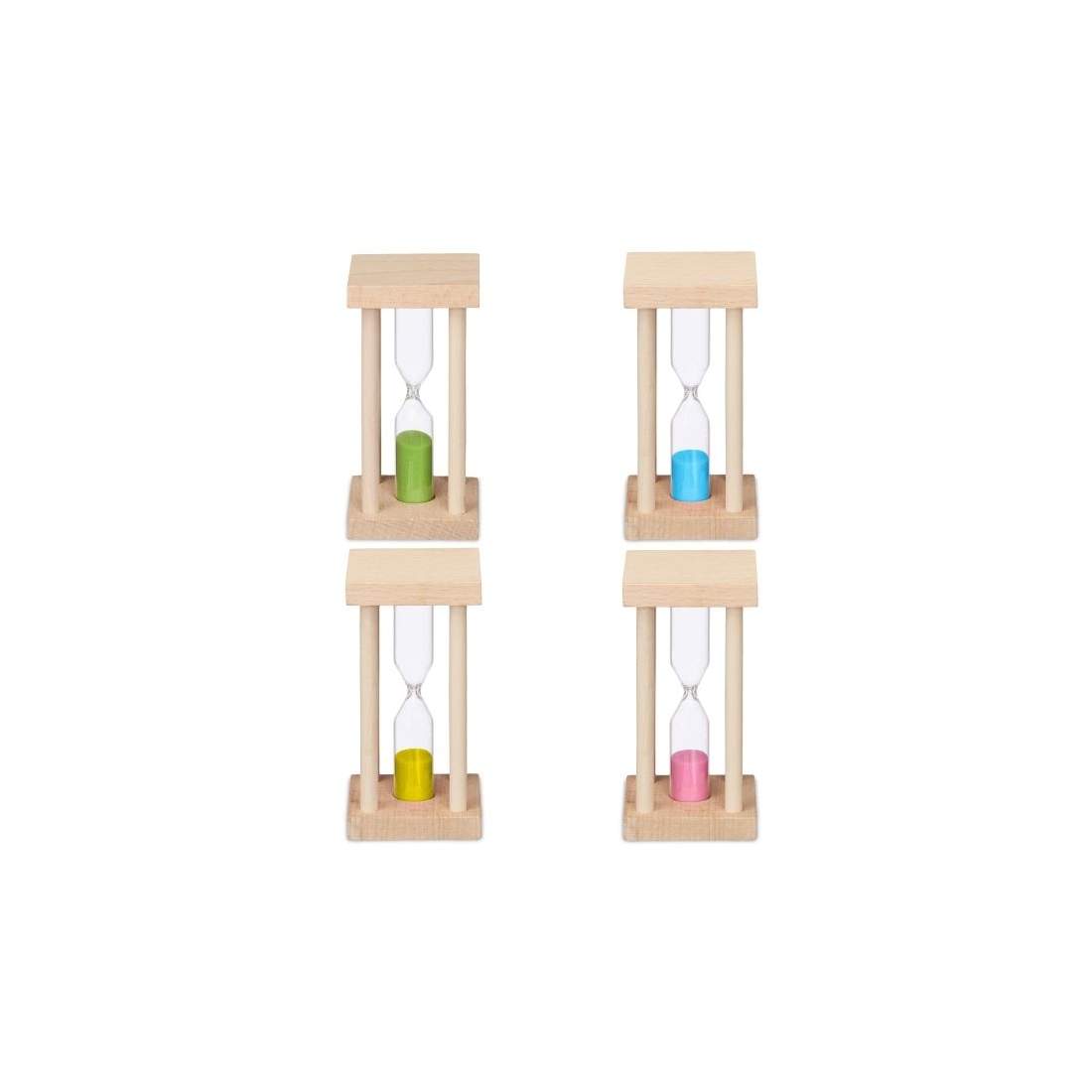 set med 4 timglas | Hem & Hobby - Hem & Hushåll - Kök - Köksredskap - Lock | Pryloteket