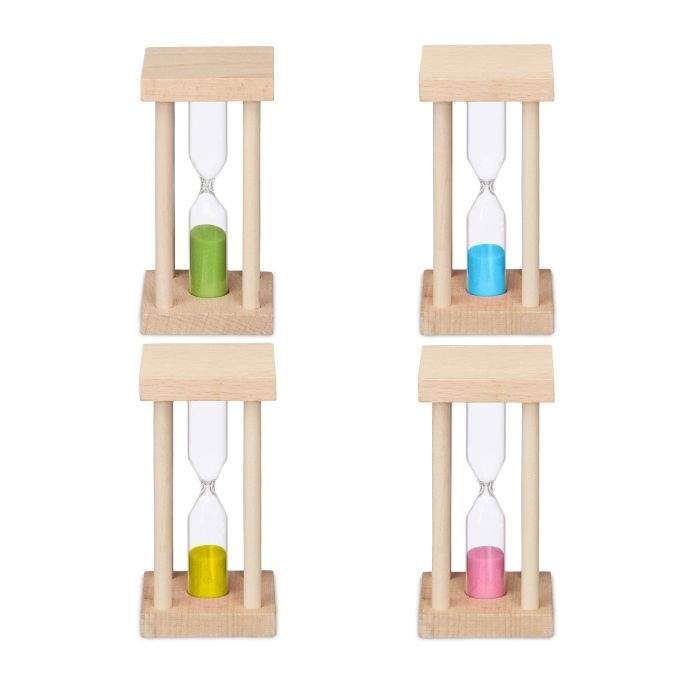 sæt med 4 timeglas