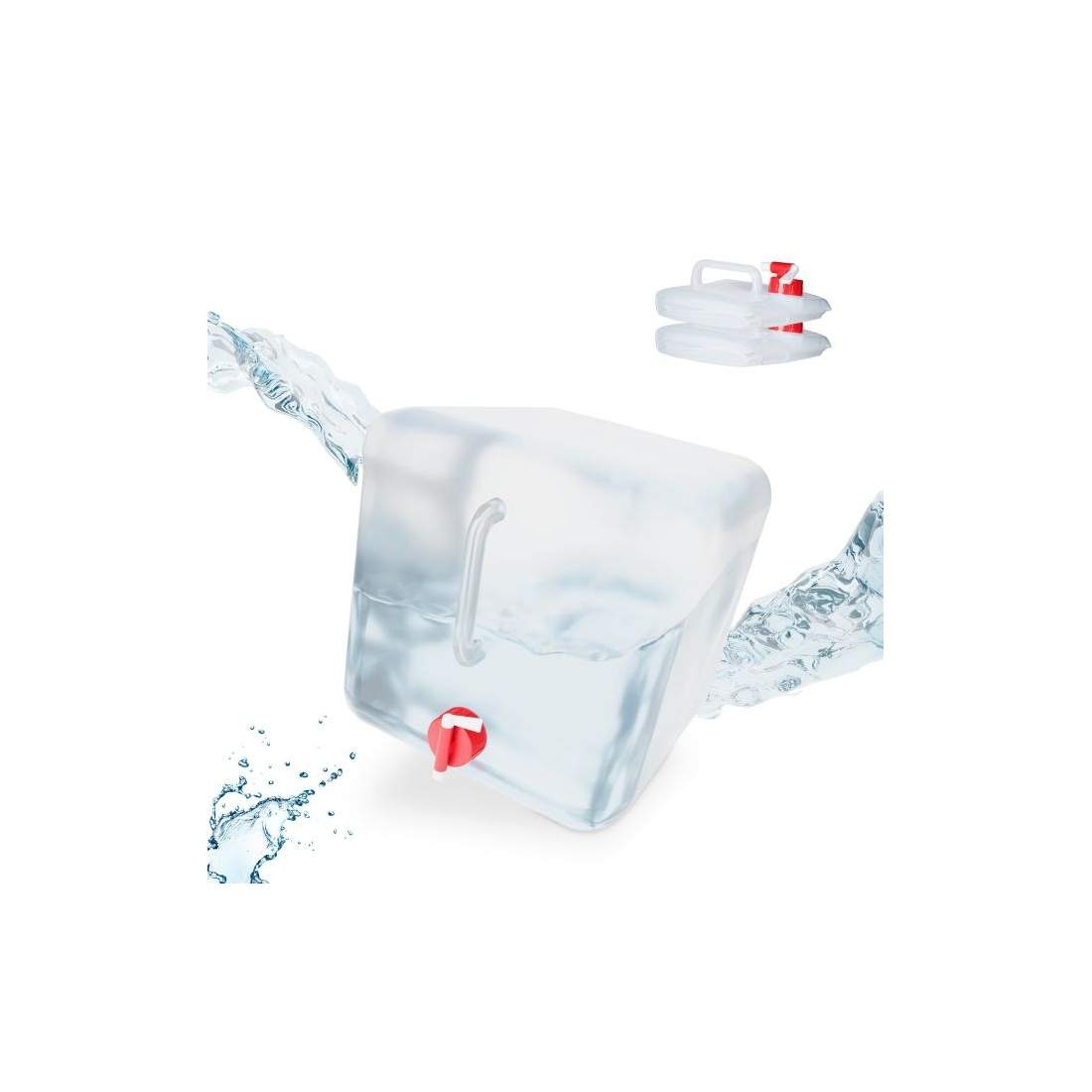 Vikbar vattenkanister Set med 3 stycken 20 l | Hem & Hobby | Pryloteket