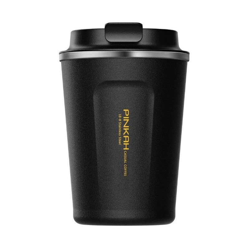 Termokrus i rustfrit stål - Sort