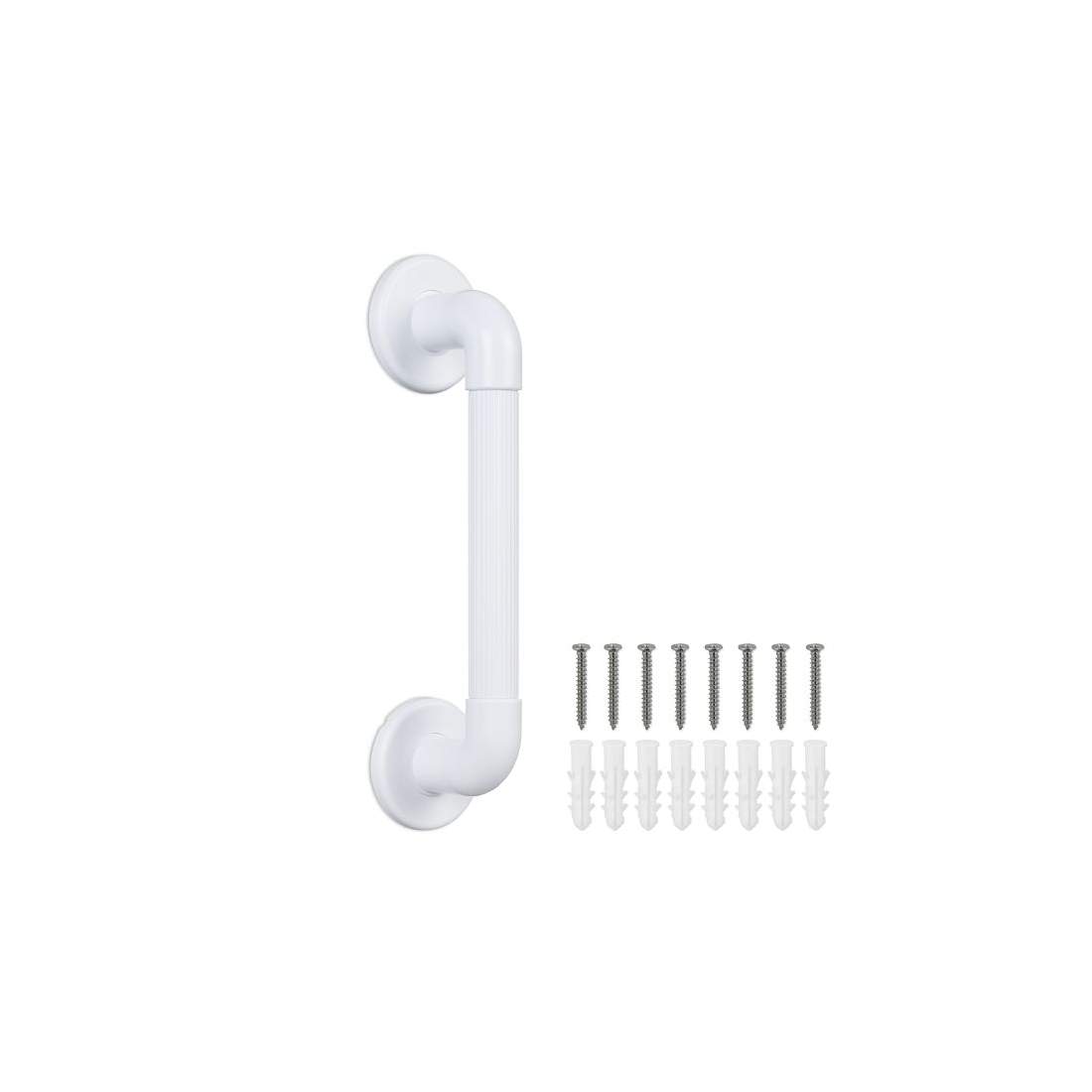 Handtag i vit plast | Hem & Hobby - Hem & Hushåll - Badrum | Pryloteket