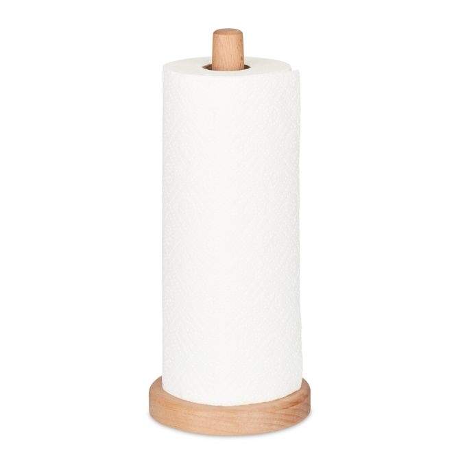 Pyöreä puinen paperipyyhepidike