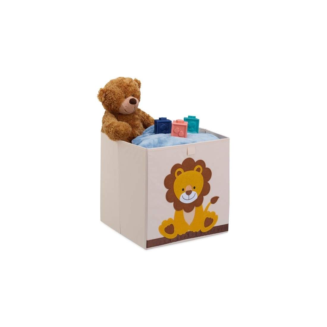 Förvaringslåda med lejonmotiv | Leksaker & Spel - Leksaker | Pryloteket