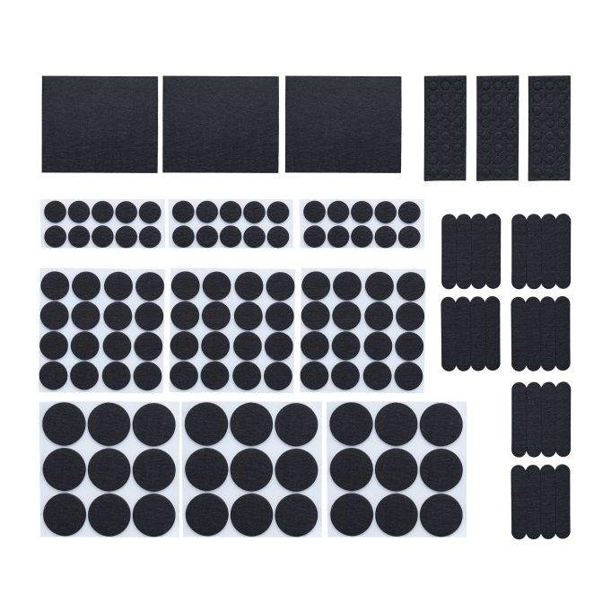 Selvklæbende filtskydere 204-pak