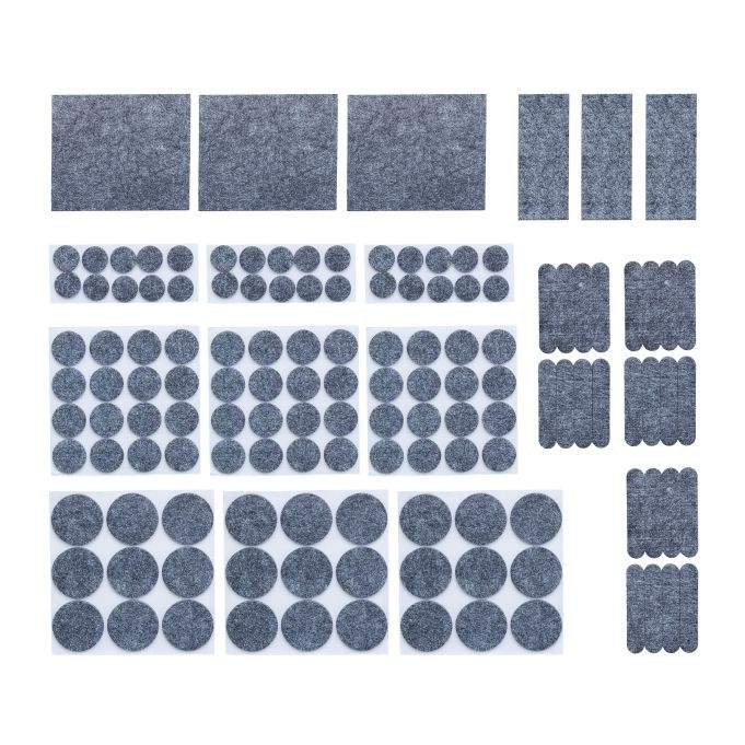 Selvklæbende filtskydere 204-pak