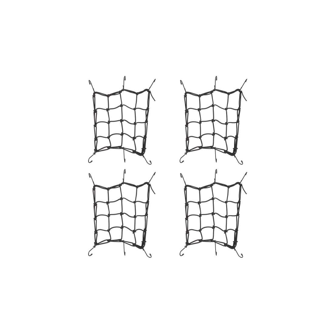 set med 4 bagagenät för motorcykel och cykel | Hem & Hobby | Pryloteket