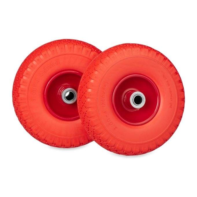 sæt med 2 trillebørehjul 3,00-4