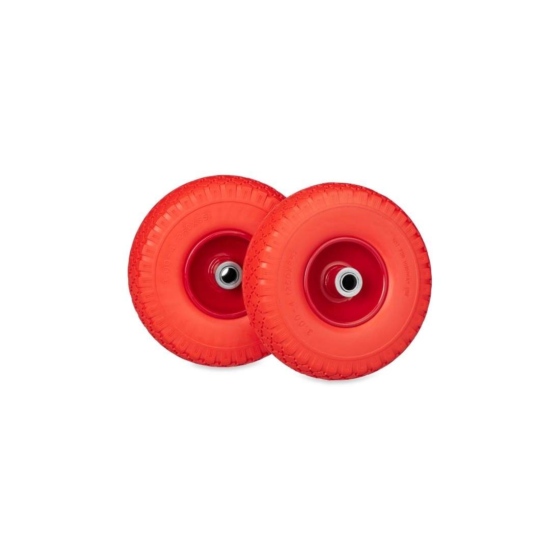 set med 2 skottkärra hjul 3,00-4 | Hem & Hobby - Hem & Hushåll - Trädgårdsartiklar - Skottkärror - Skottkärrehjul | Pryloteket