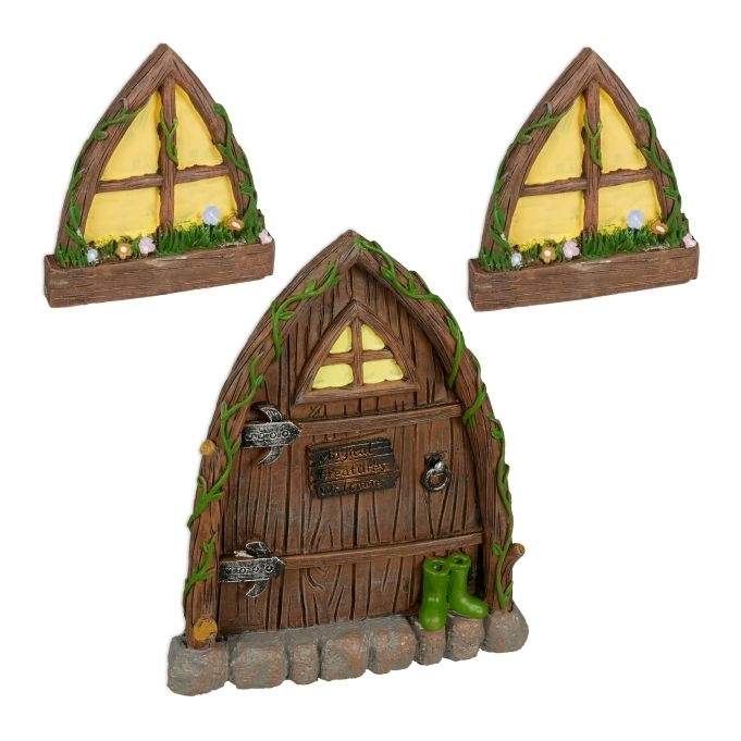 Fairy Door Set "Magical Creatures"