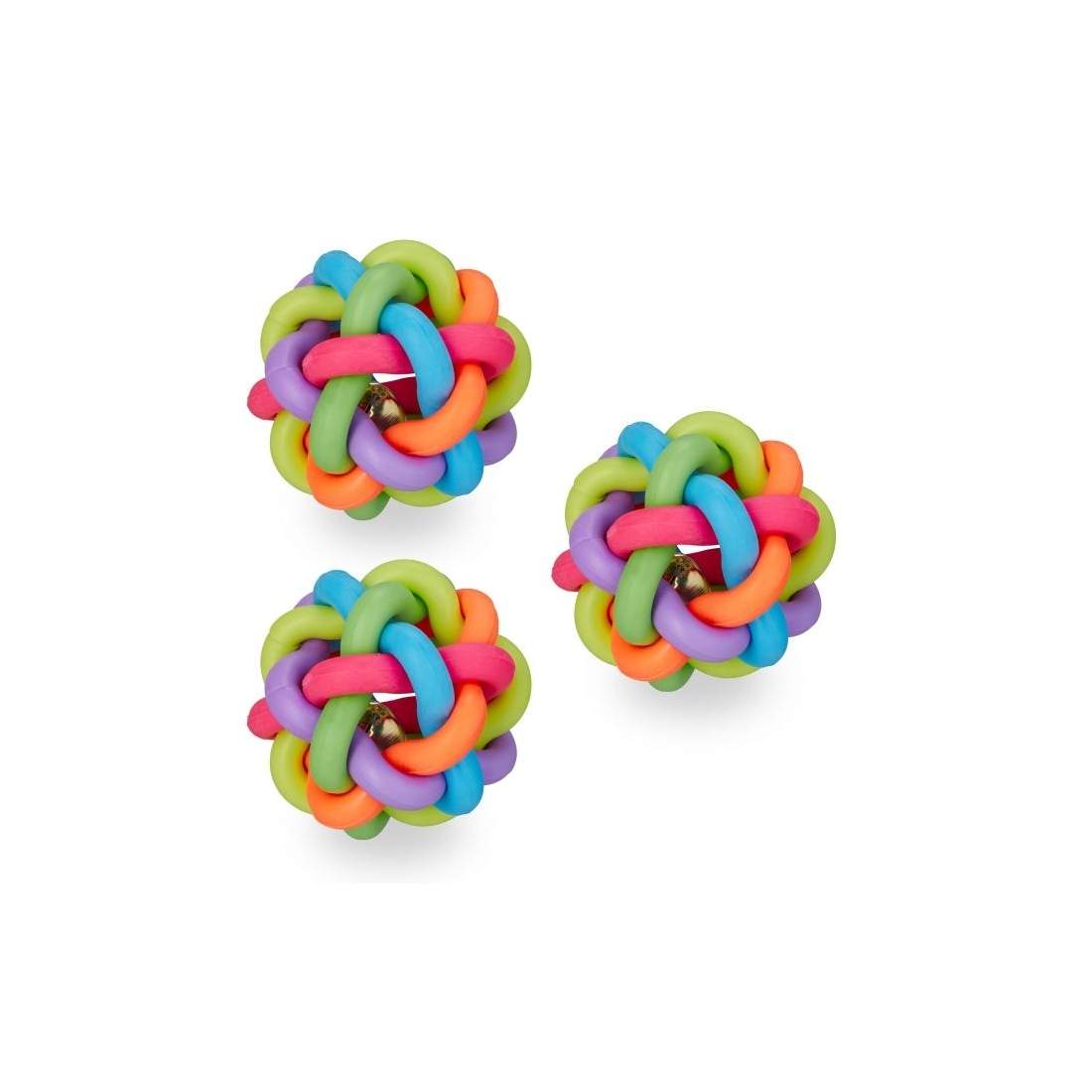 Hundleksaksboll med klocka set om 3 | Leksaker & Spel - Leksaker | Pryloteket