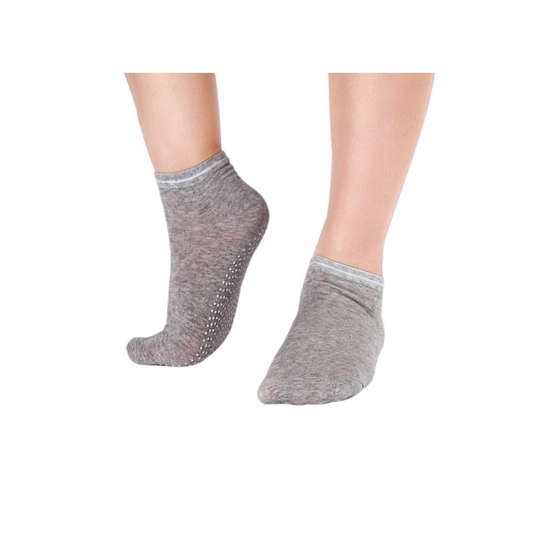 Anti-Slip Yogastrumpor - Grå | Sport & Fritid - Träning - Träningskläder & Accessoarer - Strumpor - Yoga | Pryloteket