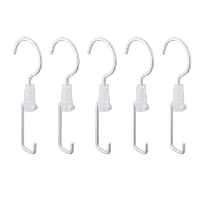 sæt med 5 bøjlestangskroge