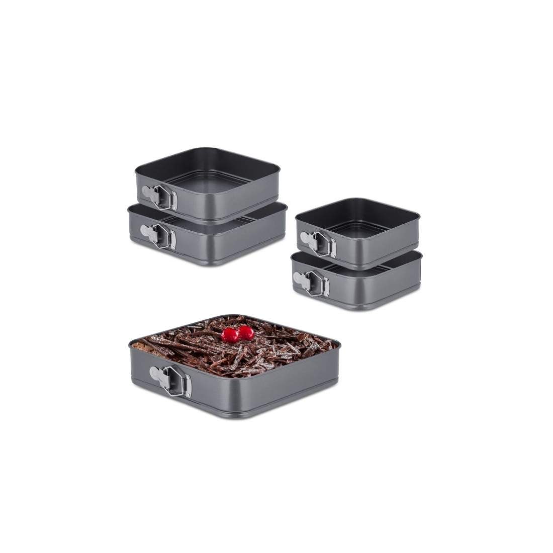 Spring form set om 5 kvadrat | Hem & Hobby | Pryloteket