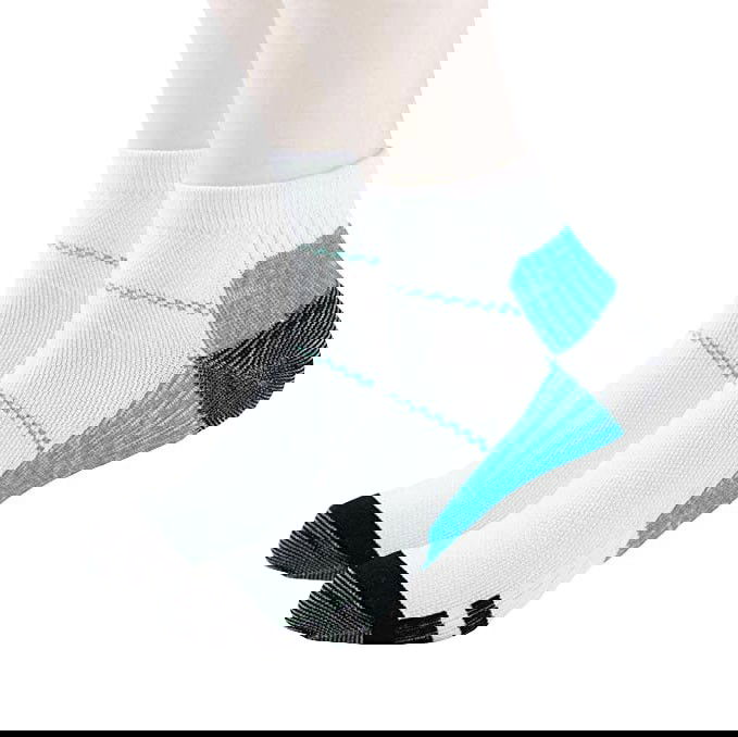 Unisex ankelstrømper med kompression - L / XL - Blå