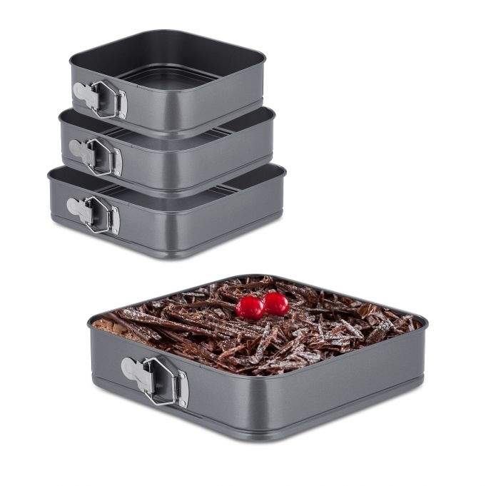 Springform sæt med 4 størrelser