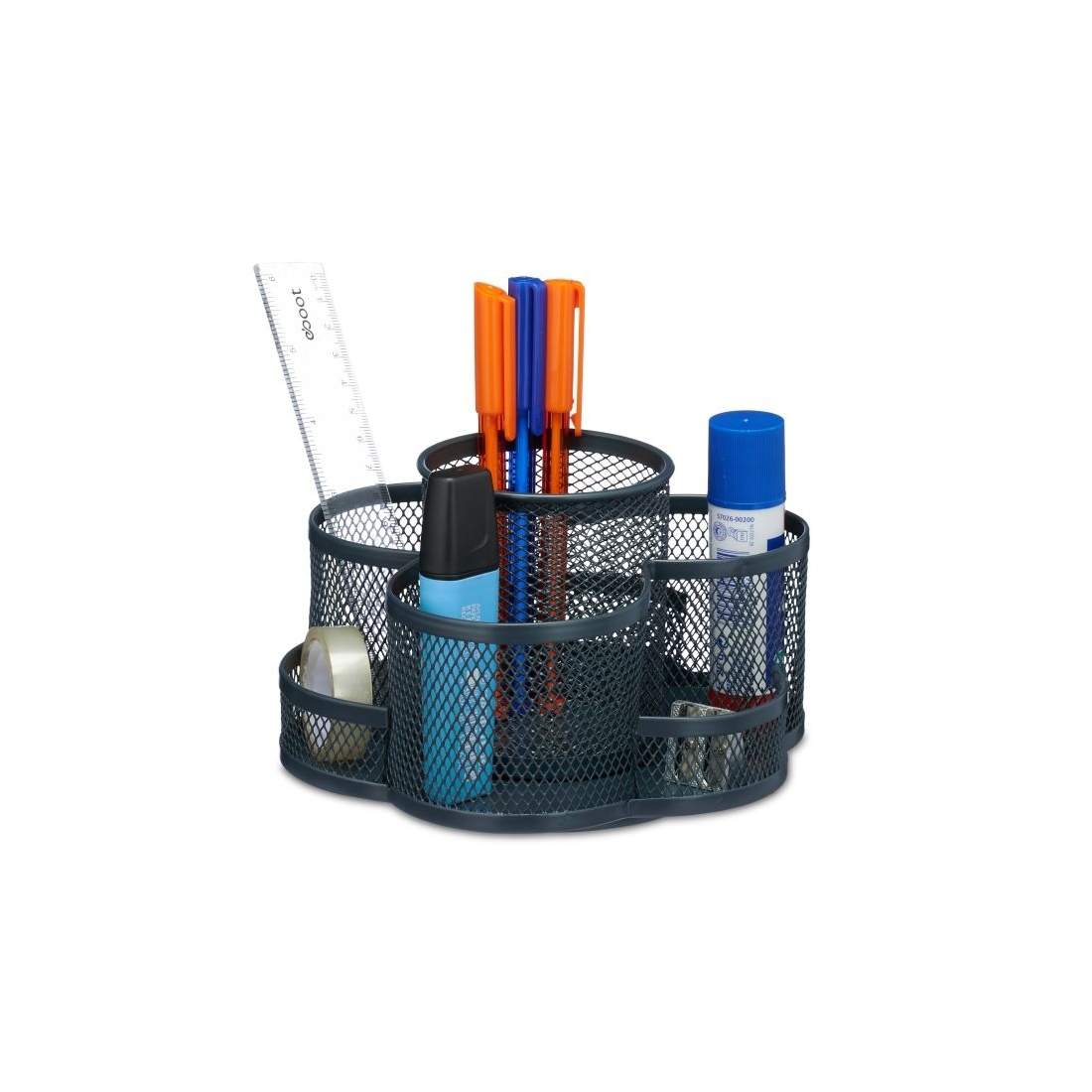 Vridbar pennhållare med 7 fack | Hälsa & Skönhet - Smink & Tillbehör - Smink | Pryloteket