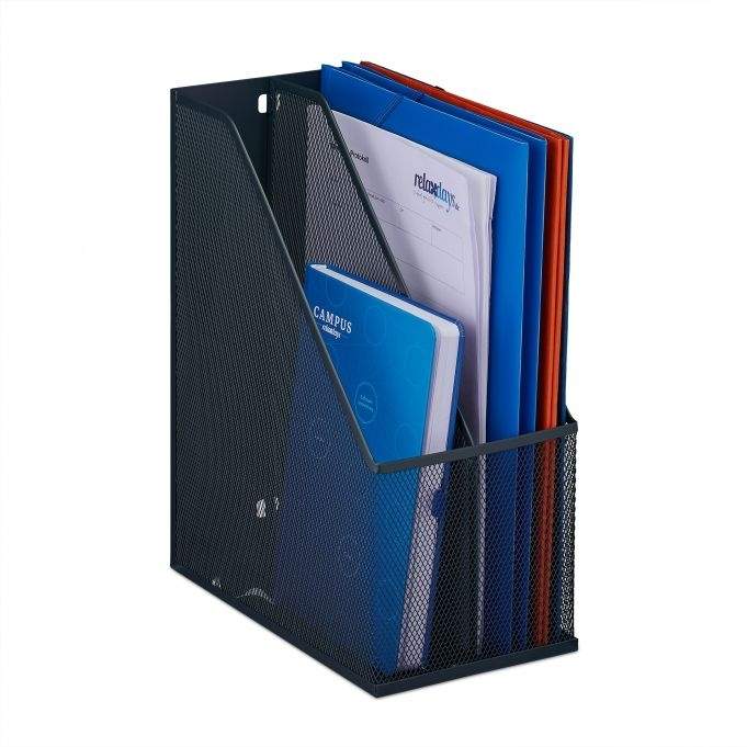 Magasinholder i mesh 2 rum