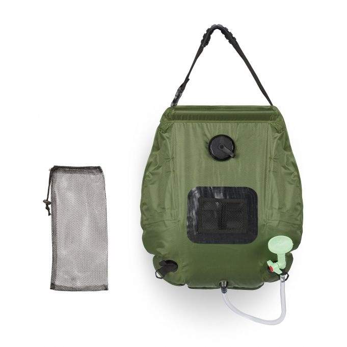 Solcelledrevet campingbruser 20 liter