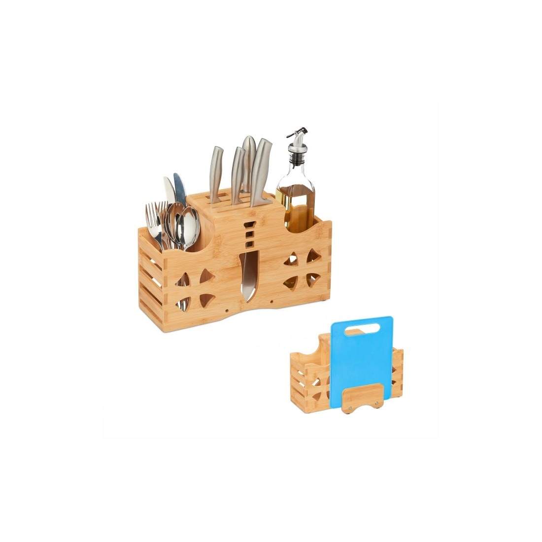 Bestickhållare med brädehållare | Hem & Hobby - Hem & Hushåll - Kök - Köksredskap | Pryloteket
