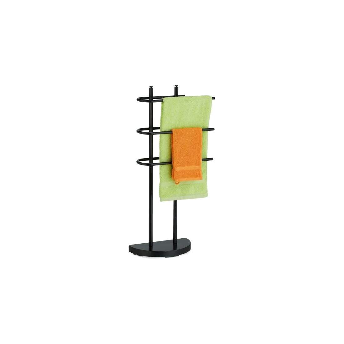 Svart handdukstork med 3 skenor | Hem & Hobby - Hem & Hushåll - Textil - Handdukar | Pryloteket