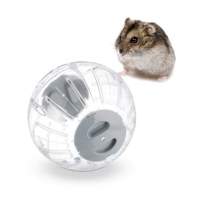 Hamsterkugle med gråt låg