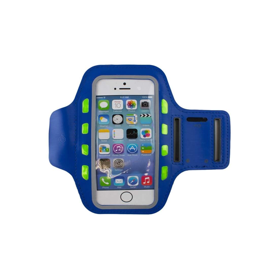 LED Sportarmband för Smartphone - Blå | Sport & Fritid - Träning - Träningsutrustning - Sportarmband | Pryloteket