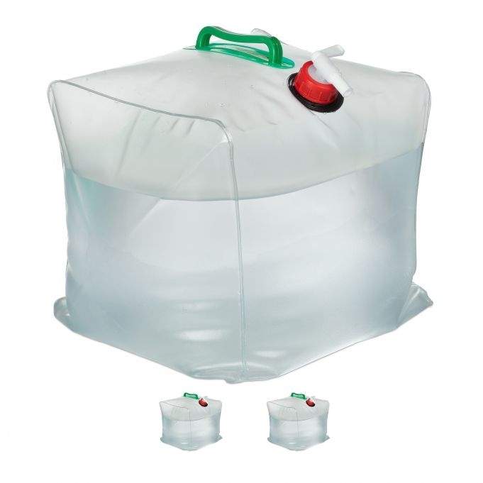 Hopfällbar vattenbehållare med 3 delar 20 l | Hem & Hobby | Pryloteket