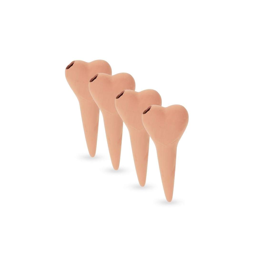 Hjärta av lerkon - 4 st | Hem & Hobby - Husdjur - Katt | Pryloteket