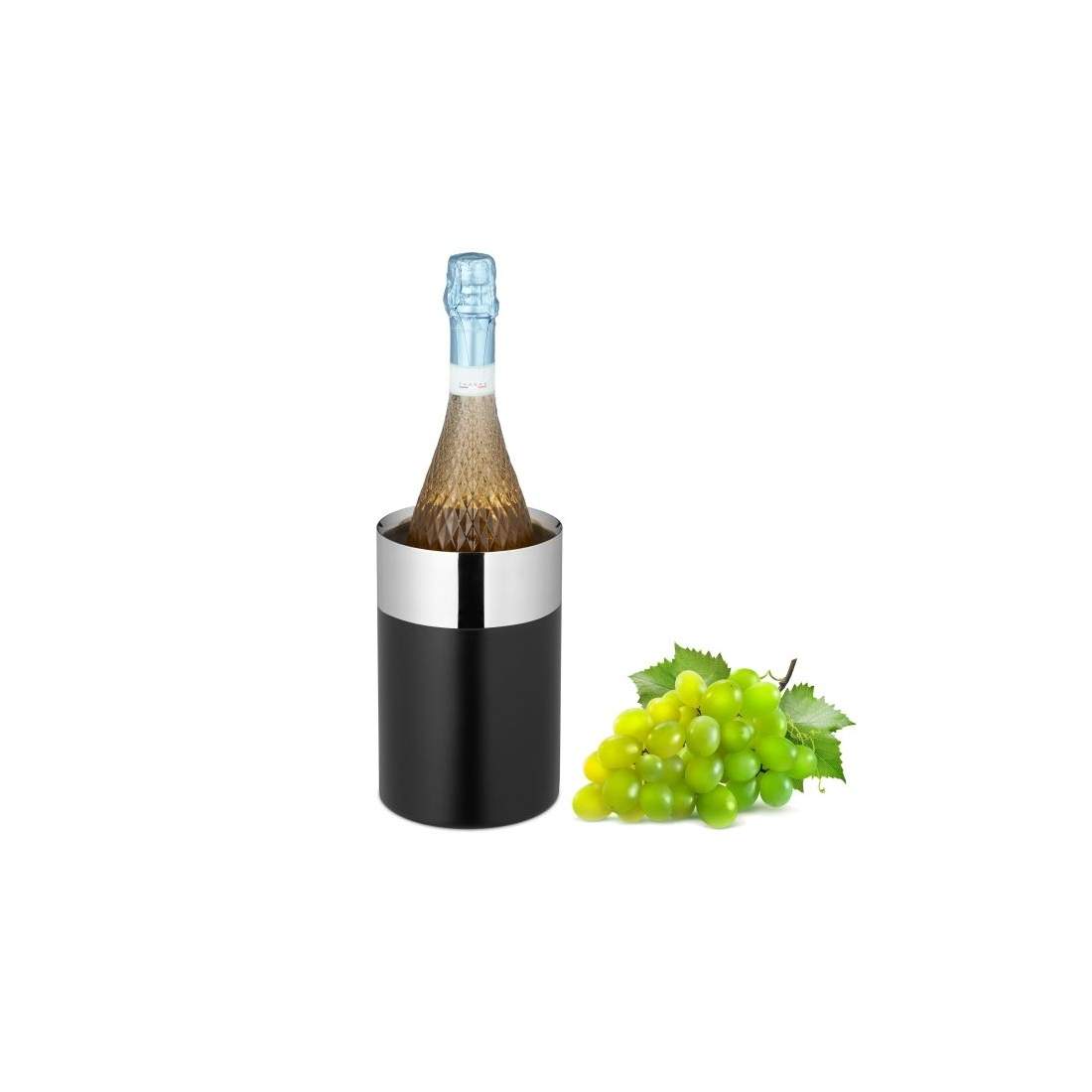 Vinkyl i svart rostfritt stål | Mode & Accessoarer - Kläder - Skor | Pryloteket