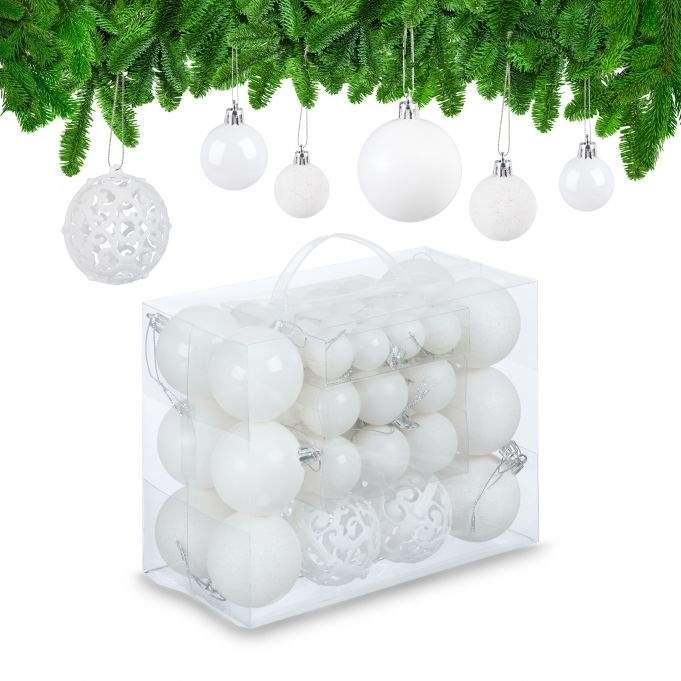 Juletræskugler i sæt med 50 stk