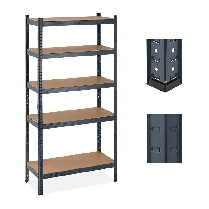 Starka hyllor med 5 nivåer | Hem & Hobby - Hem & Hushåll - Tvätt | Pryloteket