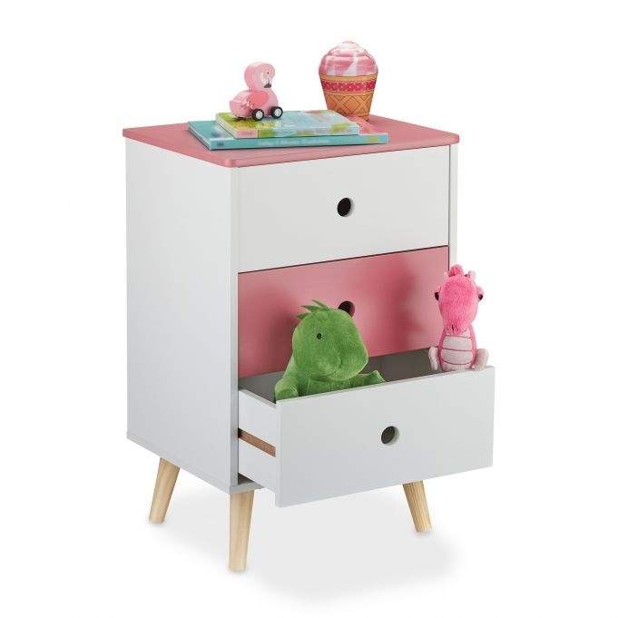 Børnekommode med 3 skuffer