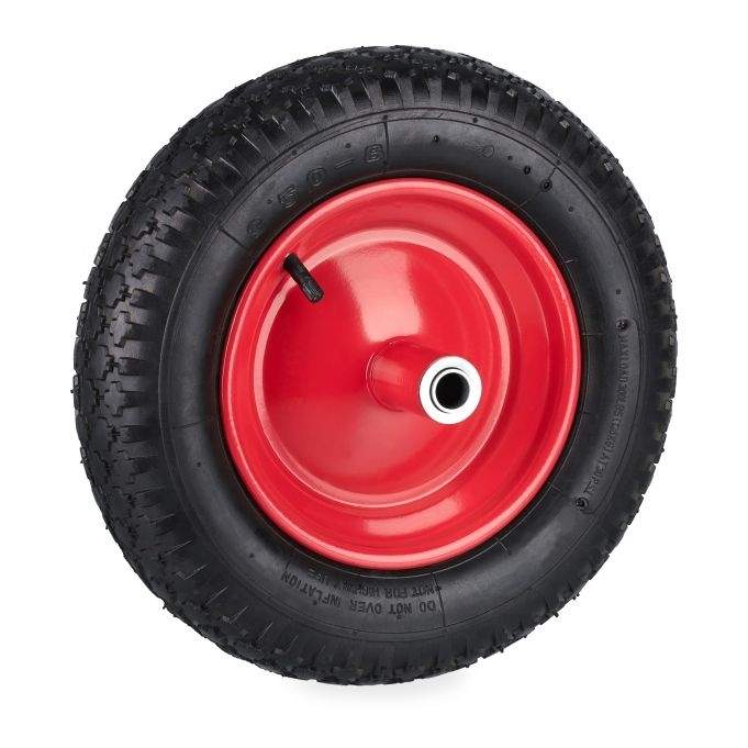 Hjul til trillebør 3,50-8 pneumatiske dæk
