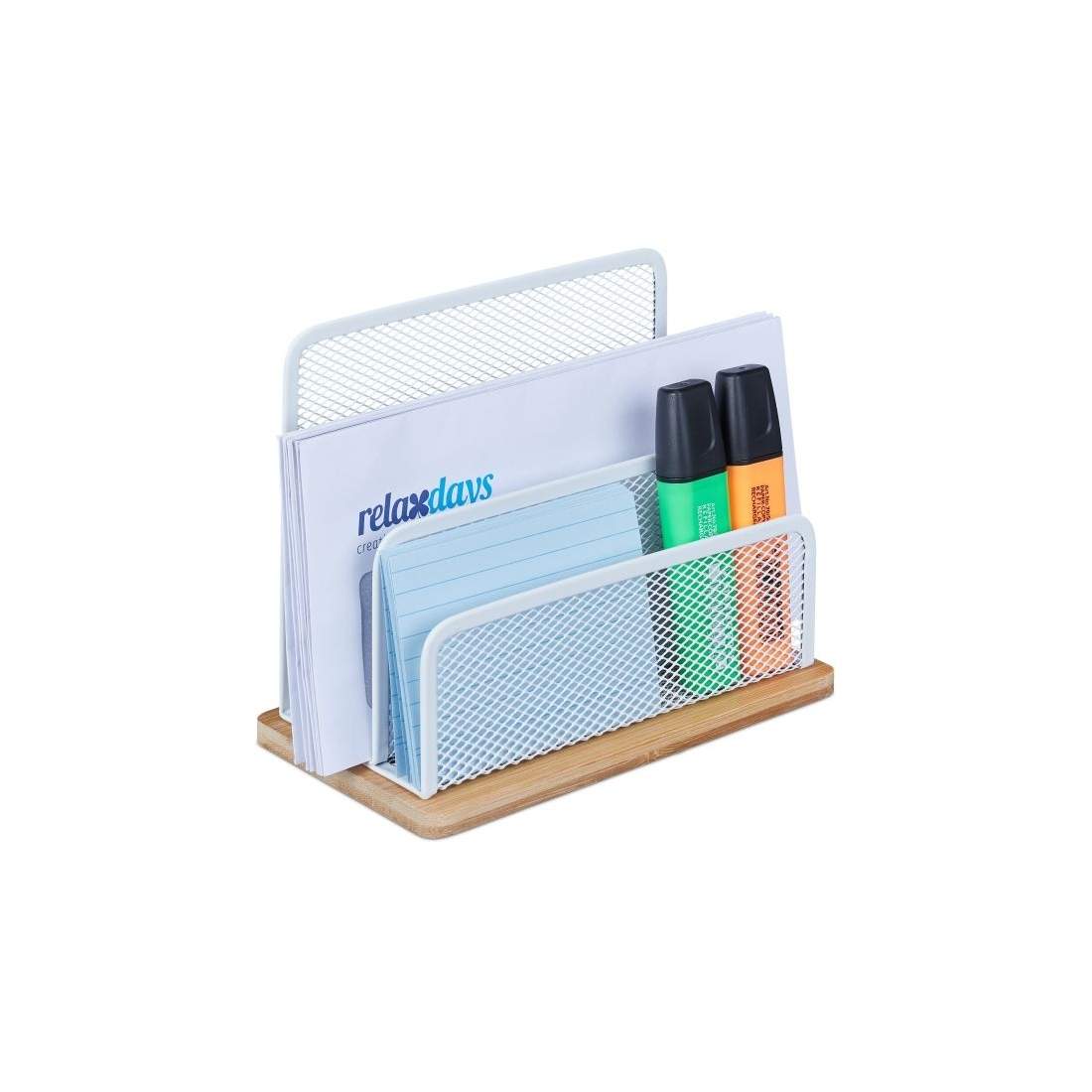 Brevhållare Metall & Bambu | Hem & Hobby - Hem & Hushåll - Kök - Köksredskap - Lock | Pryloteket