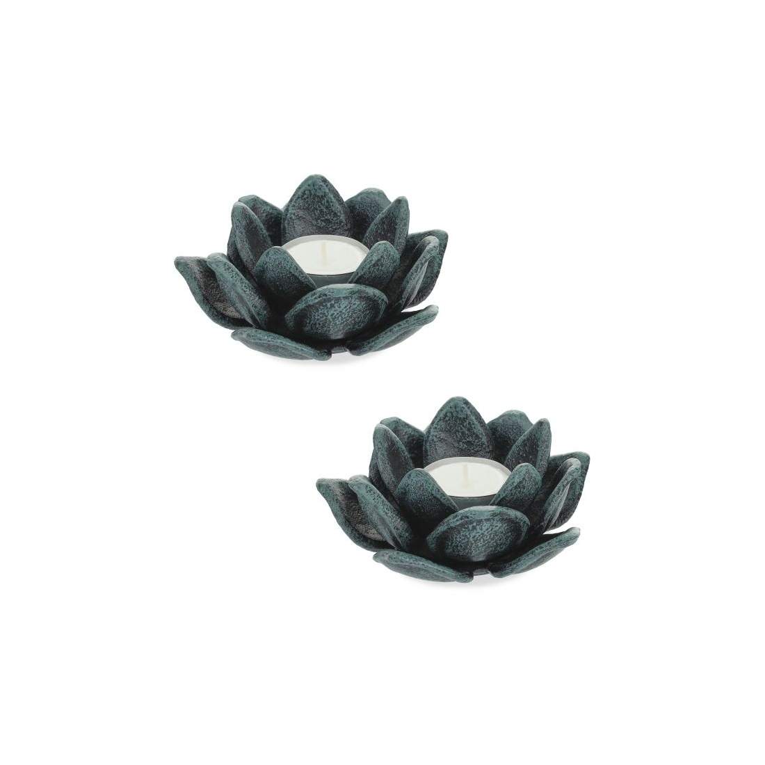 set med 2 st lotusformade värmeljushållare | Hem & Hobby - Hem & Hushåll - Sovrum | Pryloteket